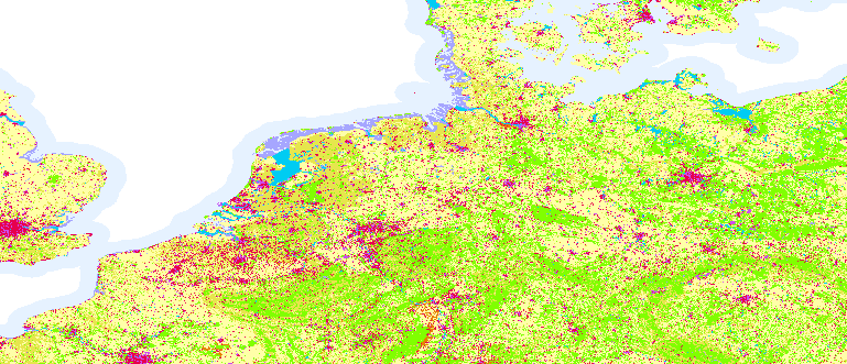 Layer 'Unique values - grouped values' rendered in GeoServer