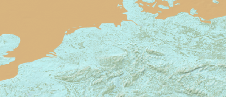 Layer 'Natural earth - bgr' rendered in ArcGIS