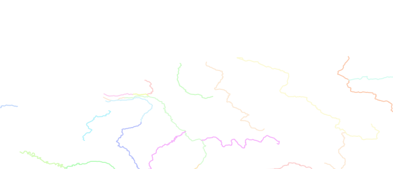 Layer 'Rivers' rendered in MapServer