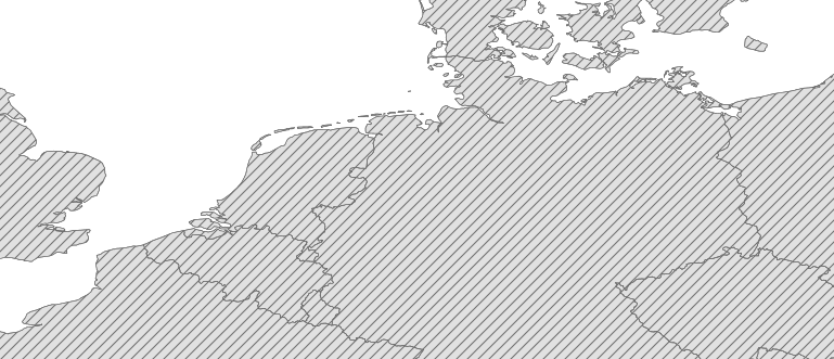 Layer 'Arbitrary angle line fill' rendered in GeoServer